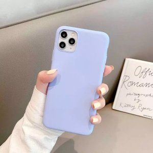 iPhone;13pro max/13pro/13 /12pro/12 /silicone case/brand new/ light purple color